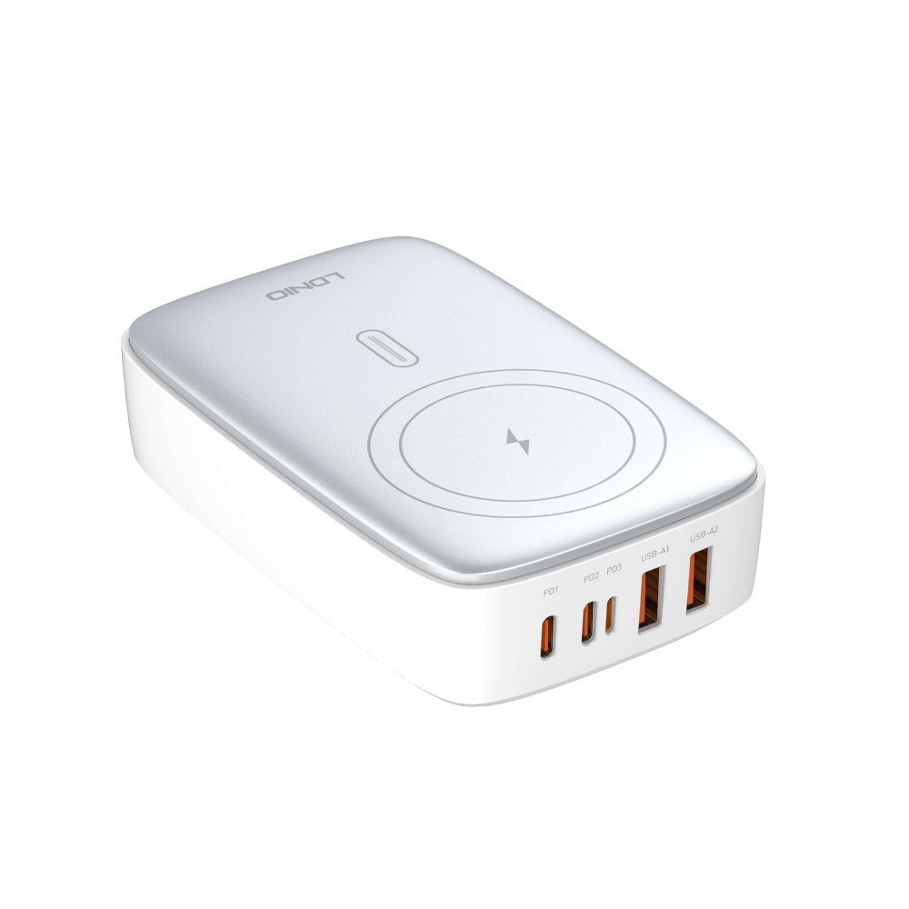 Ldnio - Ldnio 140W Multiport Desktop Wireless Charger Q4010 - Cle Market