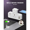 Ldnio 2 AC Outlets Portable Extension Power Socket SC2311 - Cle Market