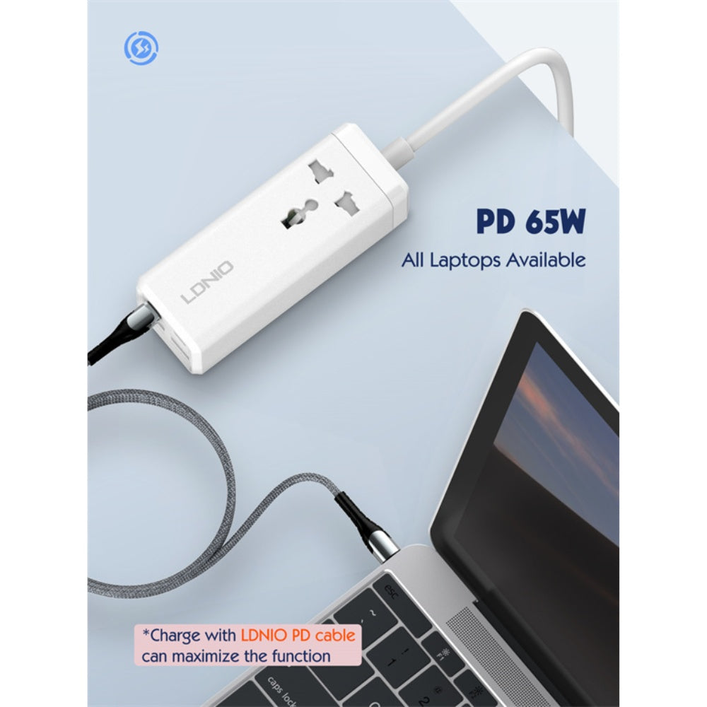 Ldnio 65W Multifunction Universal Power Adapter SC1418 - Cle Market