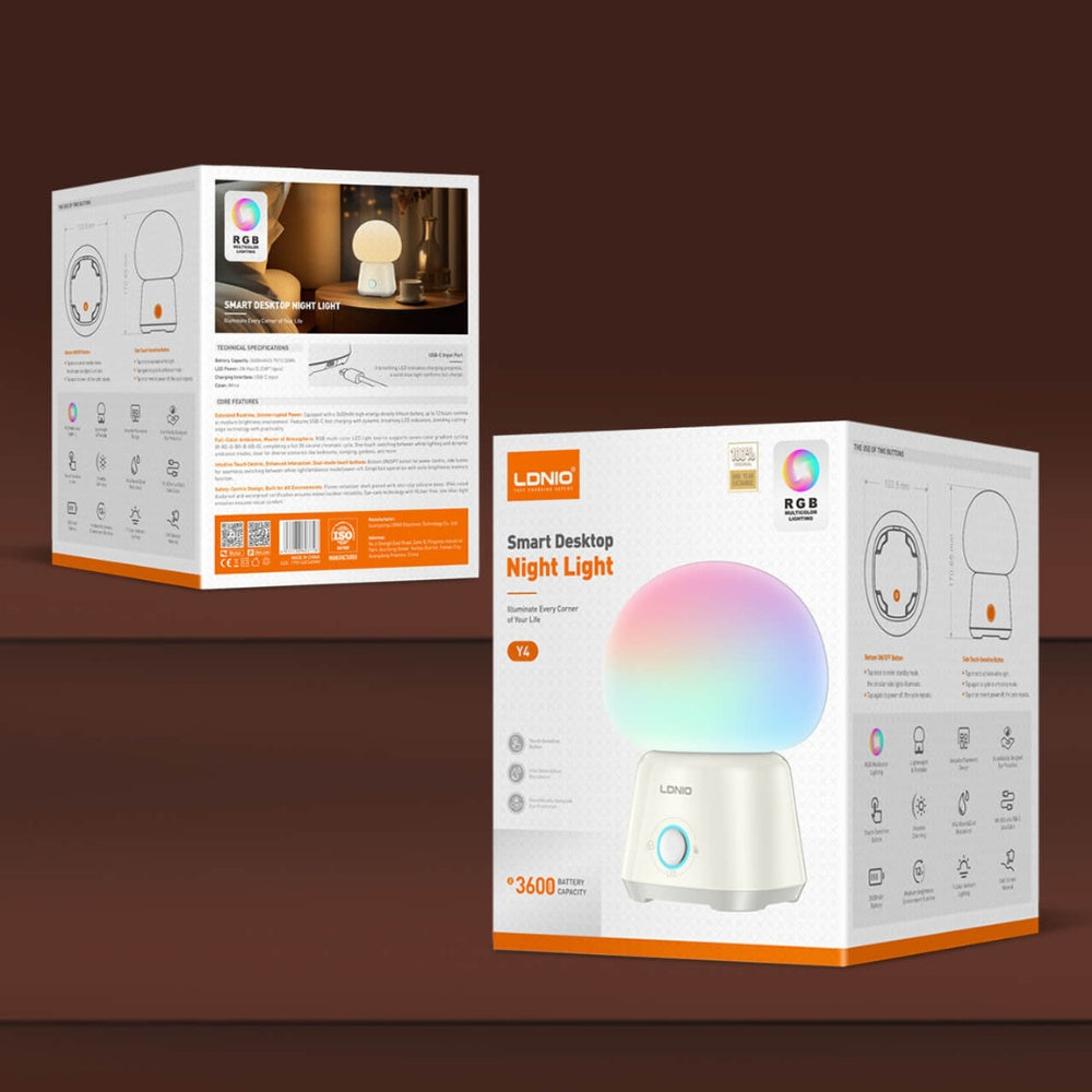 Ldnio Portable Smart Night Light RGB Y4 - Cle Market