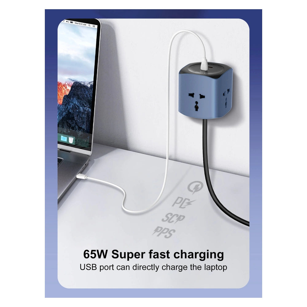 LDNIO SC3319 65W 6-in-1 Desktop Power Socket