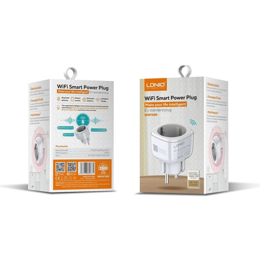 Ldnio WiFi Smart Power Socket SEW1080 - Cle Market