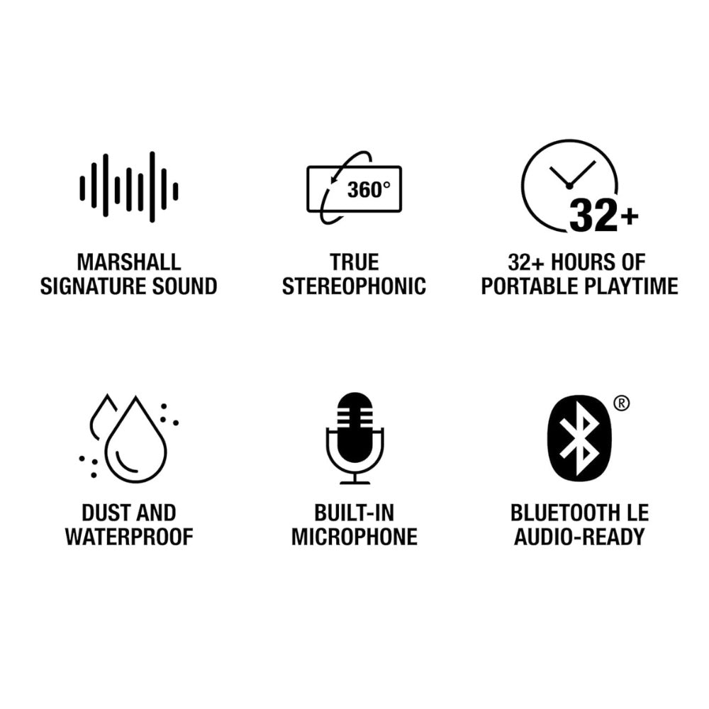 Marshall - Marshall Emberton III - Portable Bluetooth Speaker - Cle Market