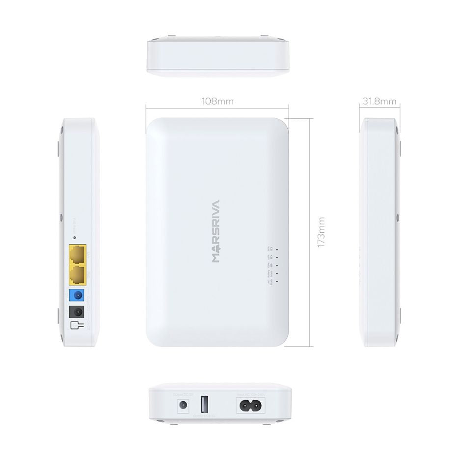 Marsriva KP6 Mini DC UPS