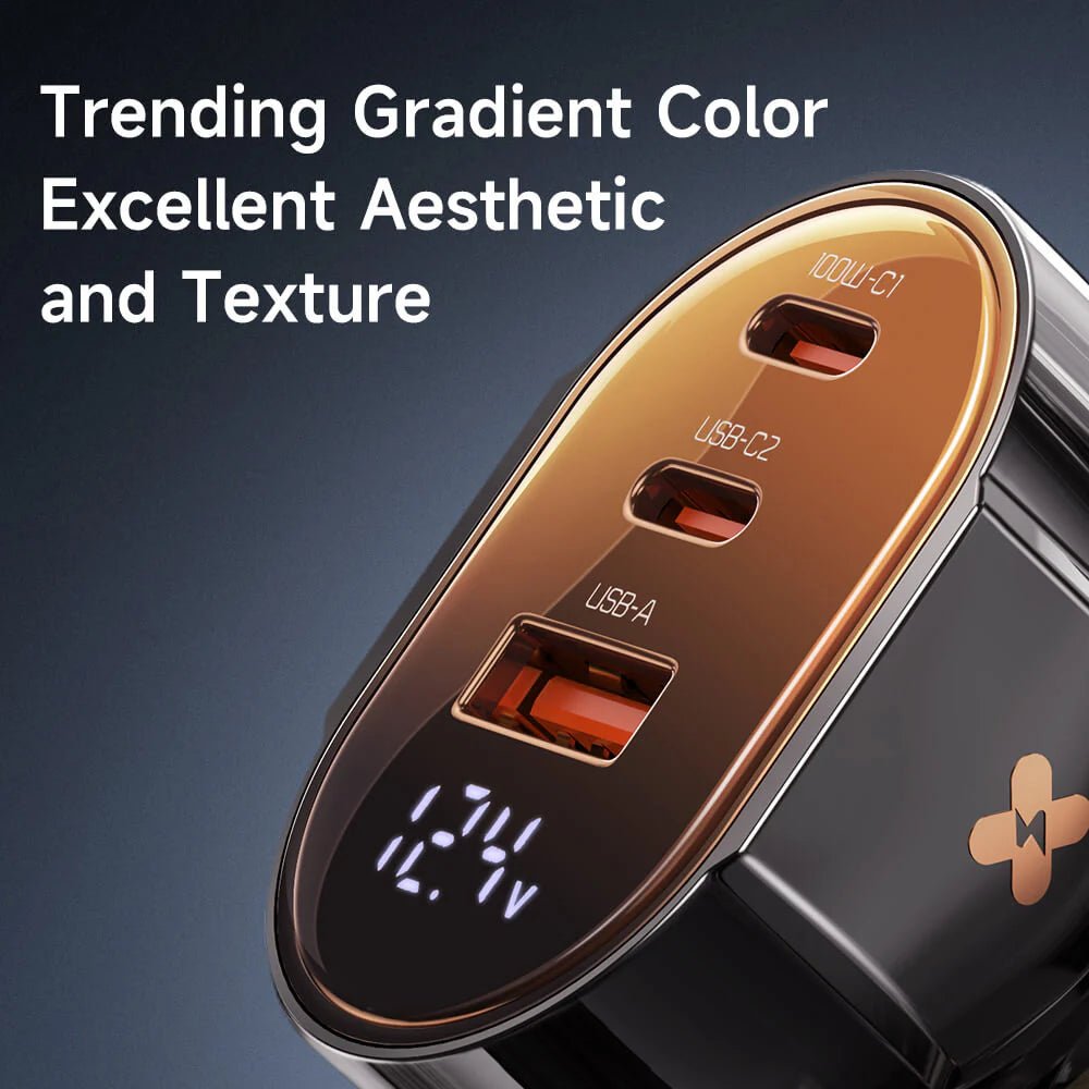 Mcdodo - Mcdodo 100W 3 - Port PD Car Charger - Cle Market