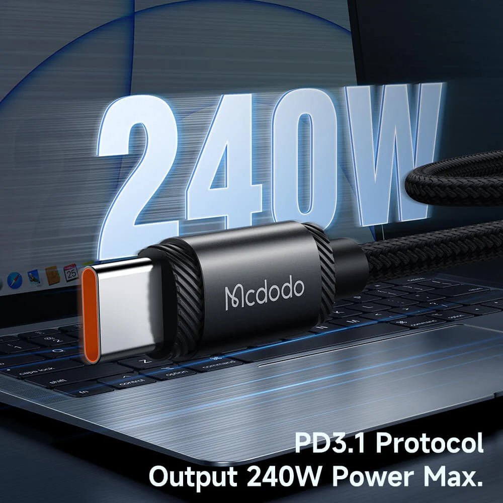Mcdodo - Mcdodo 240W Type - C to Type - C Cable 2m - Cle Market