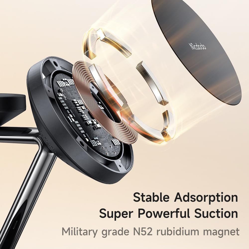 Mcdodo - Mcdodo 3 - in - 1 15W Night Light Magnetic Wireless Charger - Cle Market