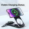 Mcdodo - Mcdodo 3 in 1 Foldable Magnetic Wireless Charger CH - 115 - Cle Market