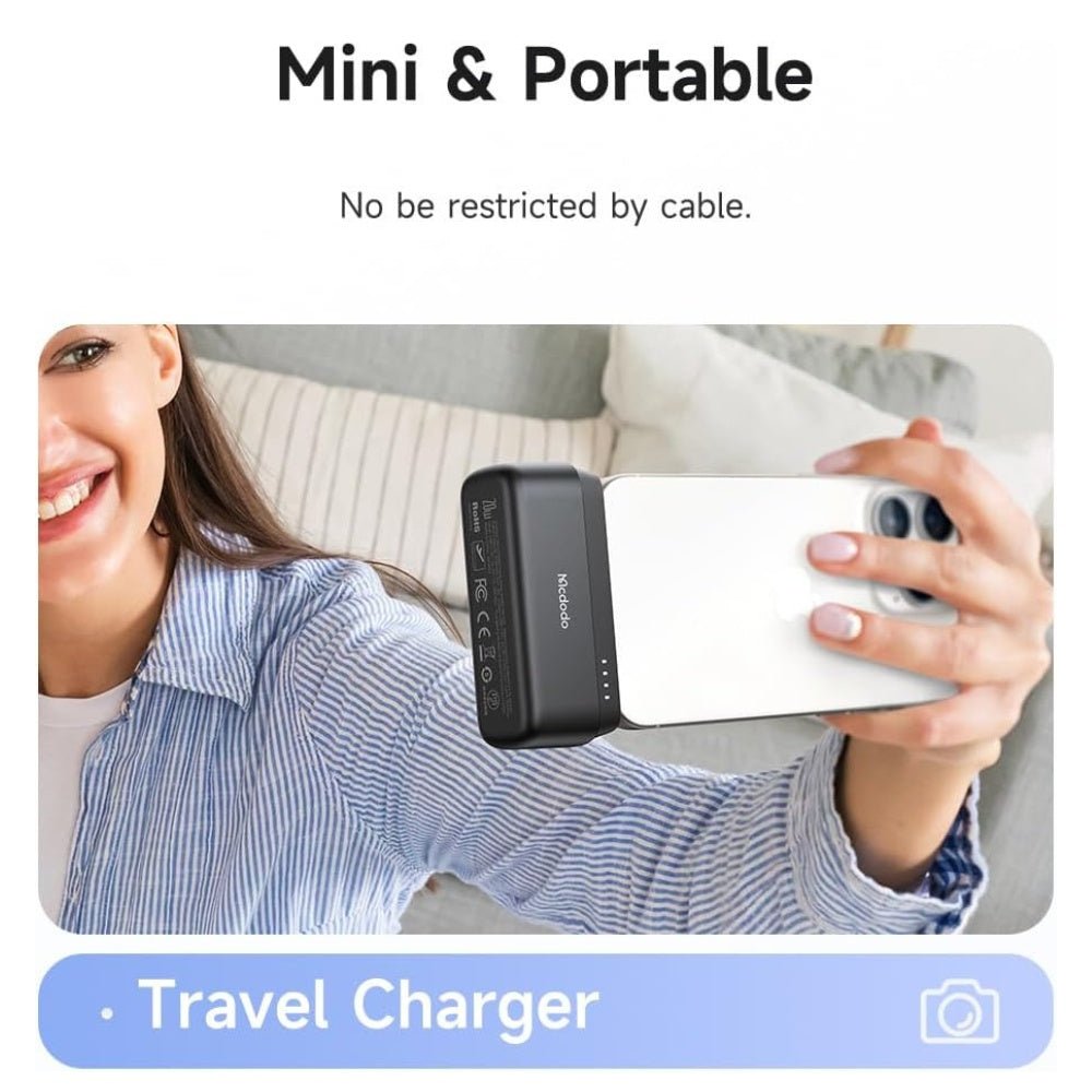 Mcdodo - Mcdodo 5000mAh Portable Power Bank USB - C 20W MC - 630 - Cle Market