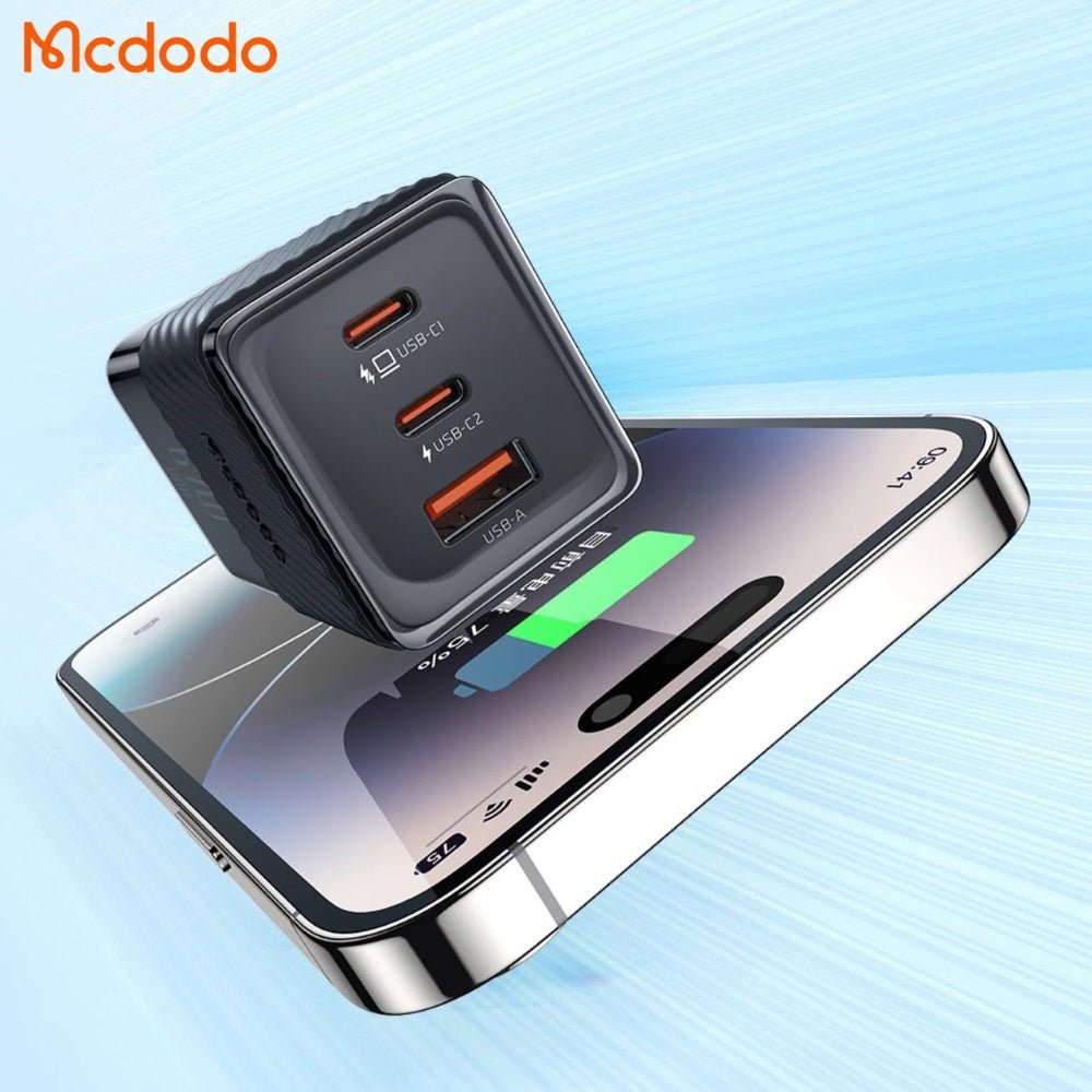 Mcdodo - Mcdodo 67W Dichromatic GaN mini Fast Charger CH - 1501 - Cle Market