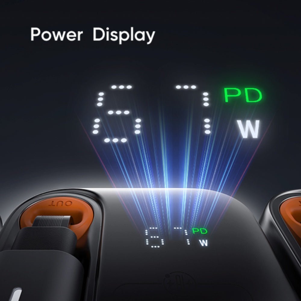 Mcdodo - Mcdodo 67W GaN Charger with Built - in Retractable Cable - Cle Market