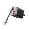 Mcdodo - Mcdodo 67W GaN Charger with Built - in Retractable Cable - Cle Market