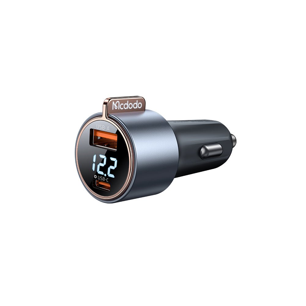Mcdodo - Mcdodo 75W Digital Display Car Charger - Cle Market