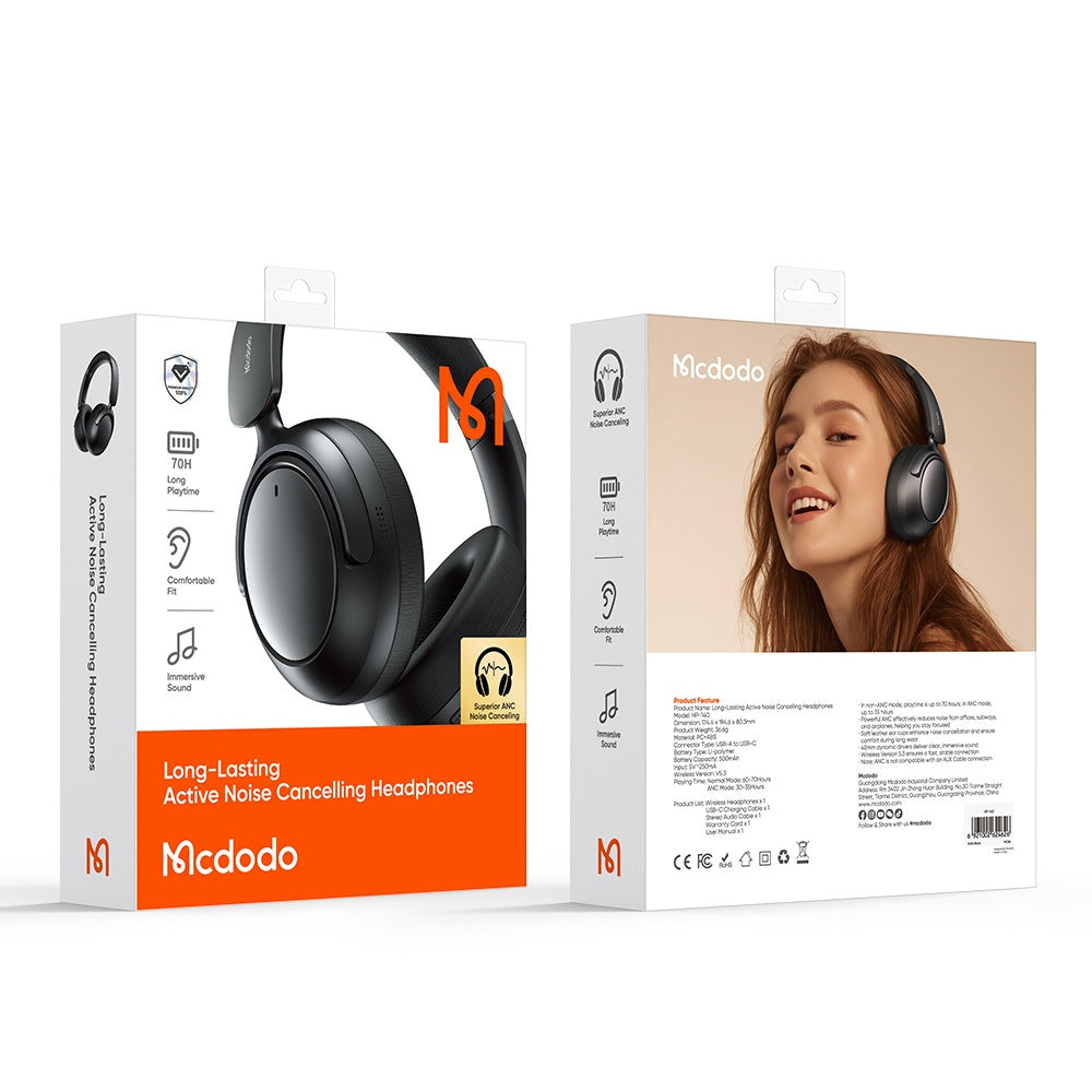 Mcdodo ANC Wireless Headphones HP-1400 - Cle Market