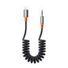 Mcdodo - Mcdodo Lightning to 3.5mm Coiled Cable - Cle Market