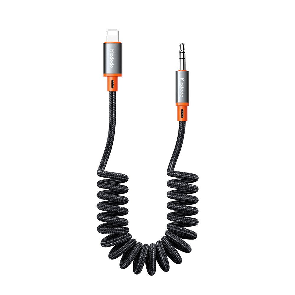 Mcdodo - Mcdodo Lightning to 3.5mm Coiled Cable - Cle Market