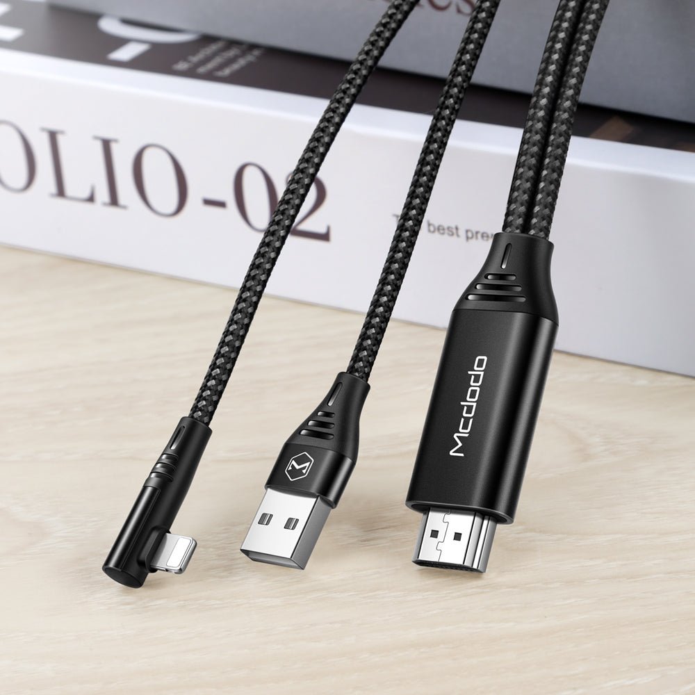 Mcdodo - Mcdodo Lightning to Hdmi Cable 4K CA - 6400 - Cle Market