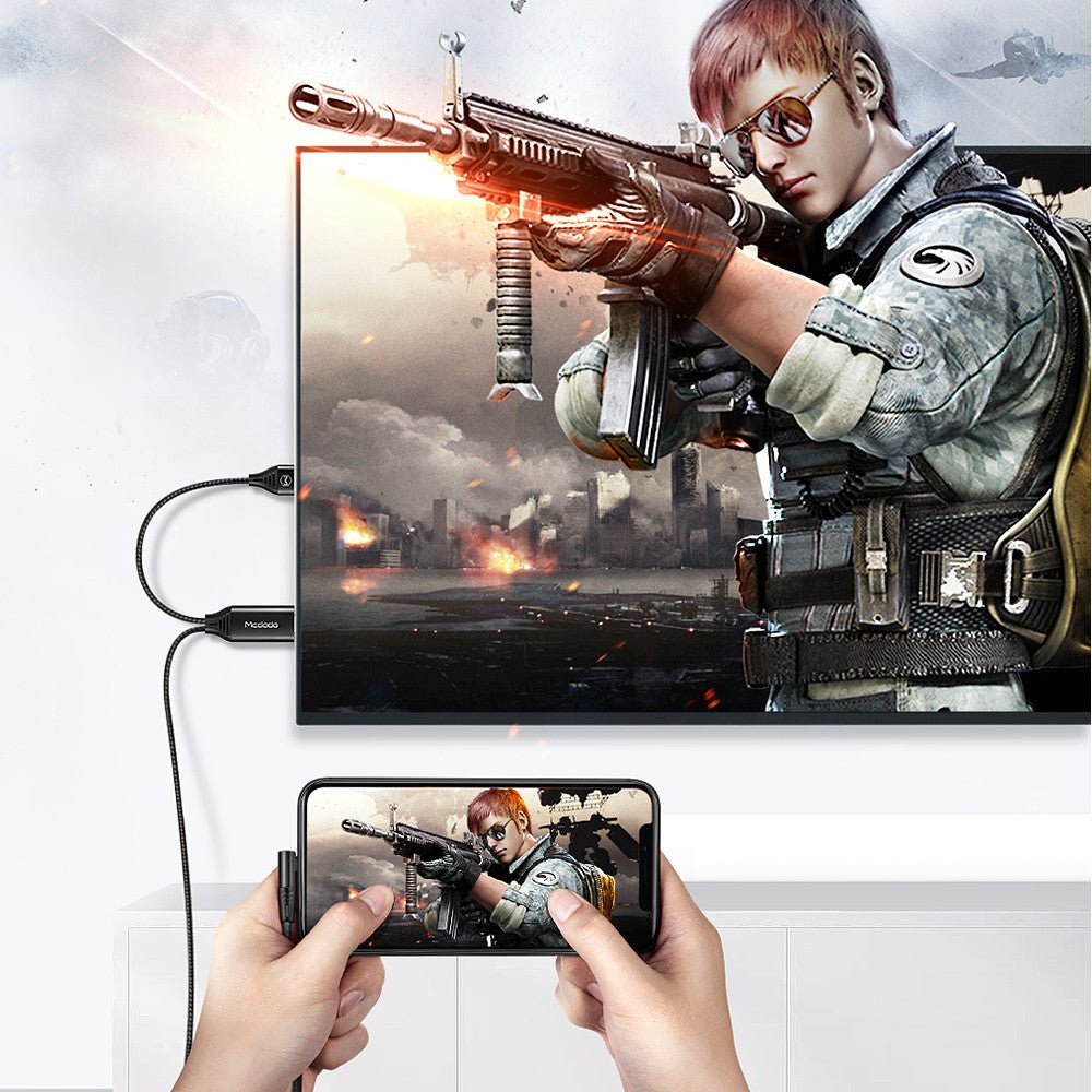 Mcdodo - Mcdodo Lightning to Hdmi Cable 4K CA - 6400 - Cle Market