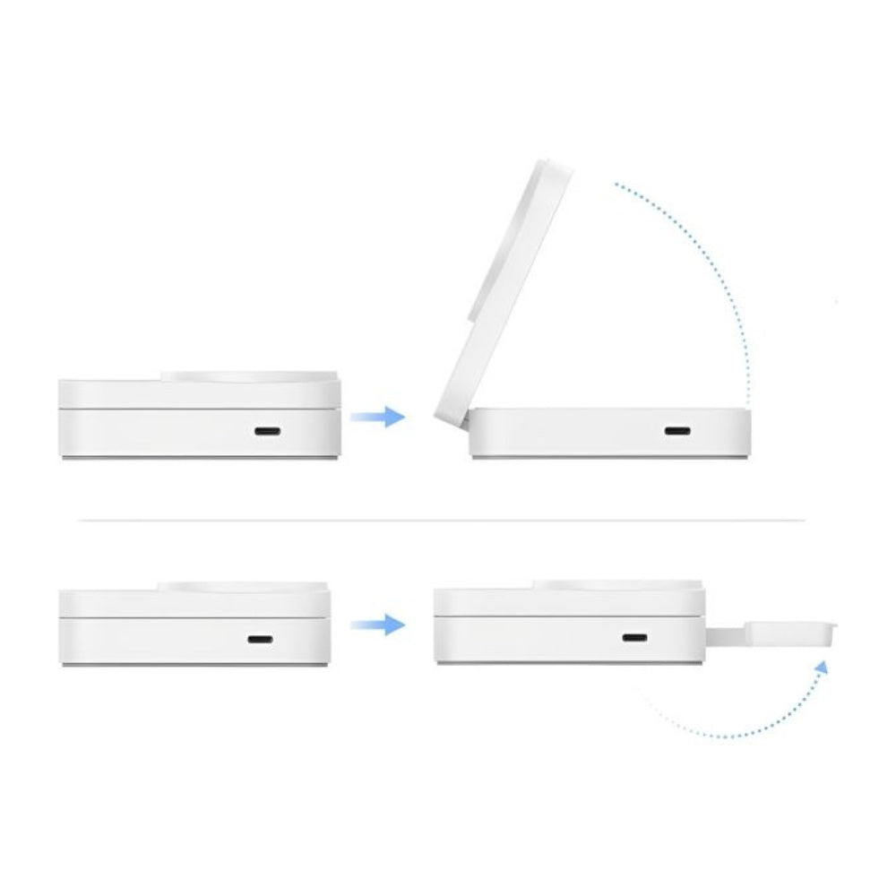 Mcdodo - Mcdodo Mega Dock 3 in 1 Foldable Wireless Charging Station - Cle Market