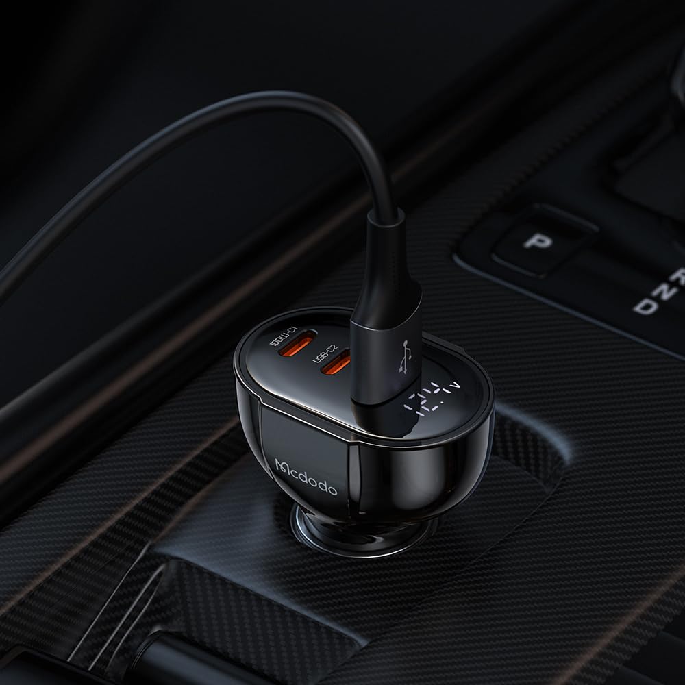Mcdodo - Mcdodo PD 128W Car Charger 2C1U 3 - Port - Cle Market