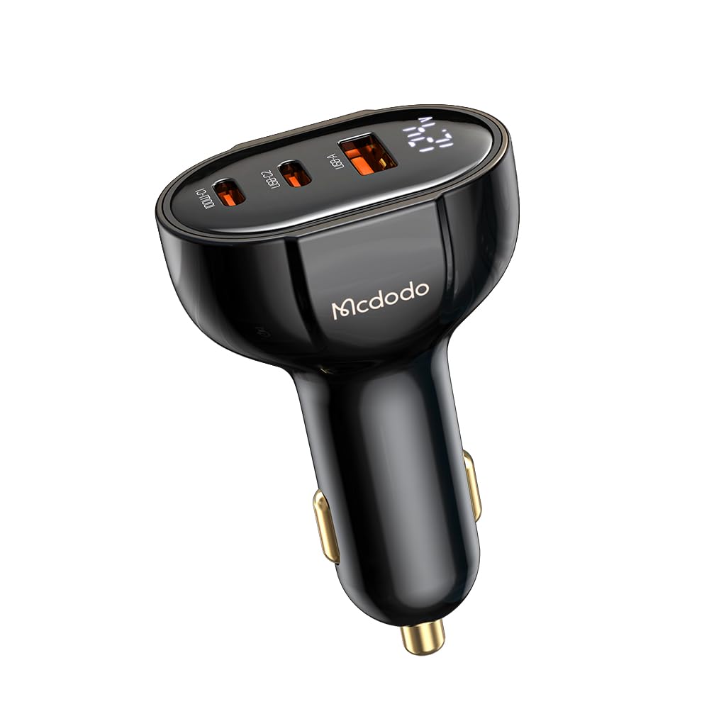 Mcdodo - Mcdodo PD 128W Car Charger 2C1U 3 - Port - Cle Market