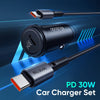 Mcdodo - Mcdodo PD30W Fast Car Charger Kit - Cle Market
