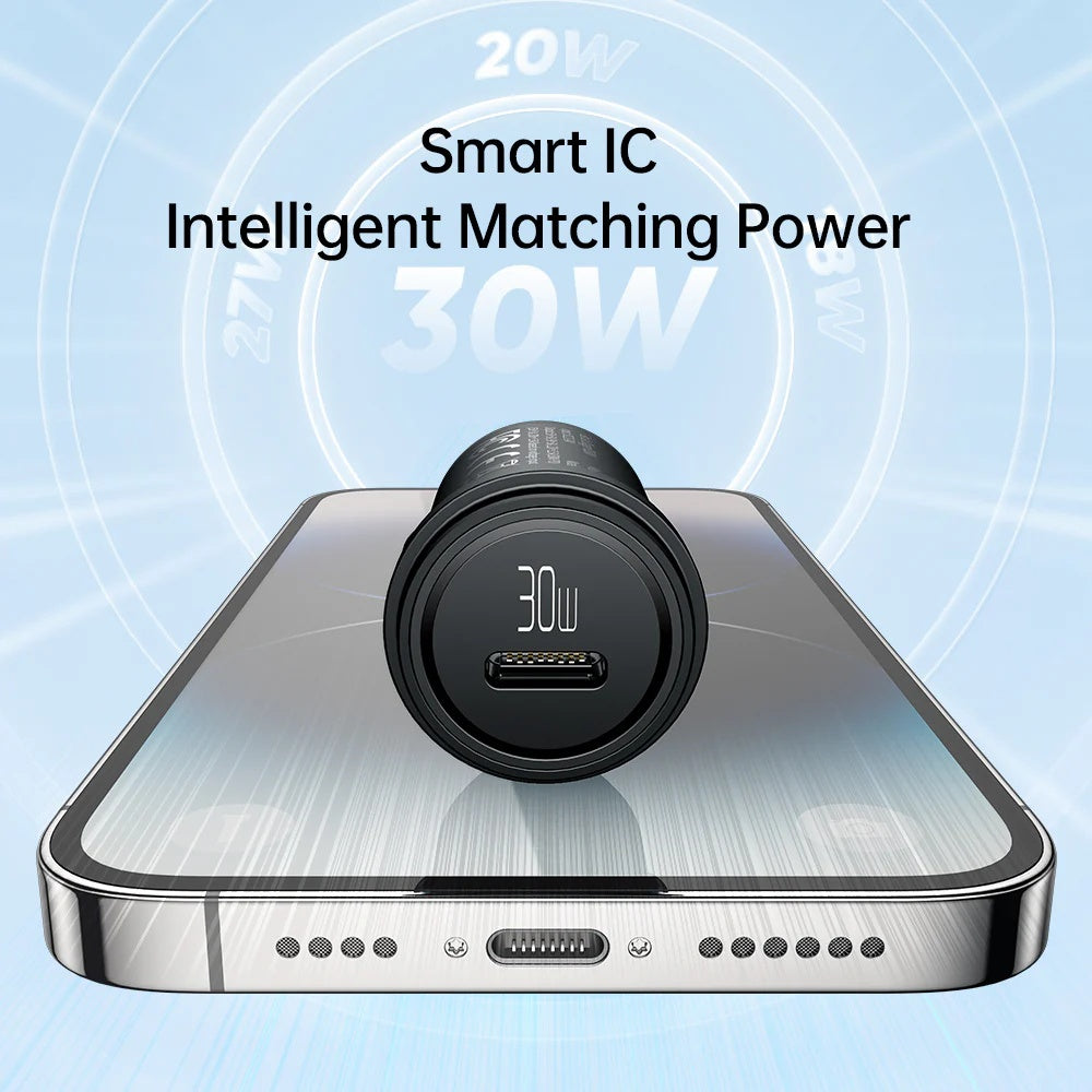 Mcdodo PD30W Fast Car Charger Kit (USB-C to Lightning) - Cle Market