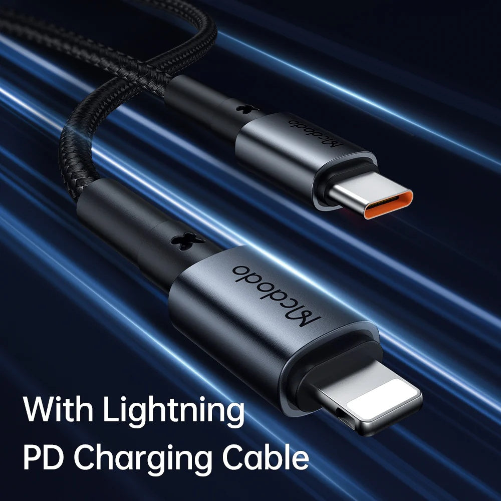 Mcdodo PD30W Fast Car Charger Kit (USB-C to Lightning) - Cle Market