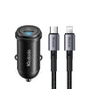 Mcdodo PD30W Fast Car Charger Kit (USB-C to Lightning) - Cle Market