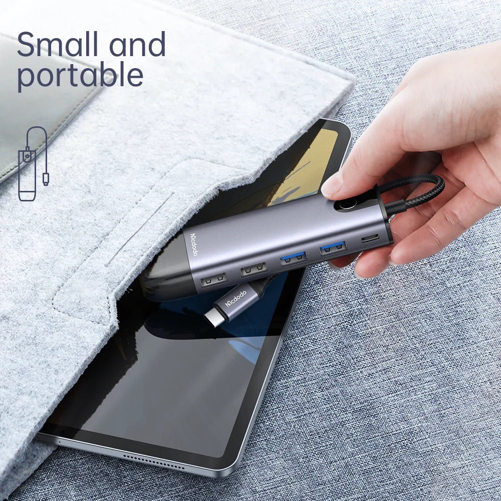 Mcdodo - Mcdodo USB - C 10 in 1 Dongle HUB HU - 742 - Cle Market