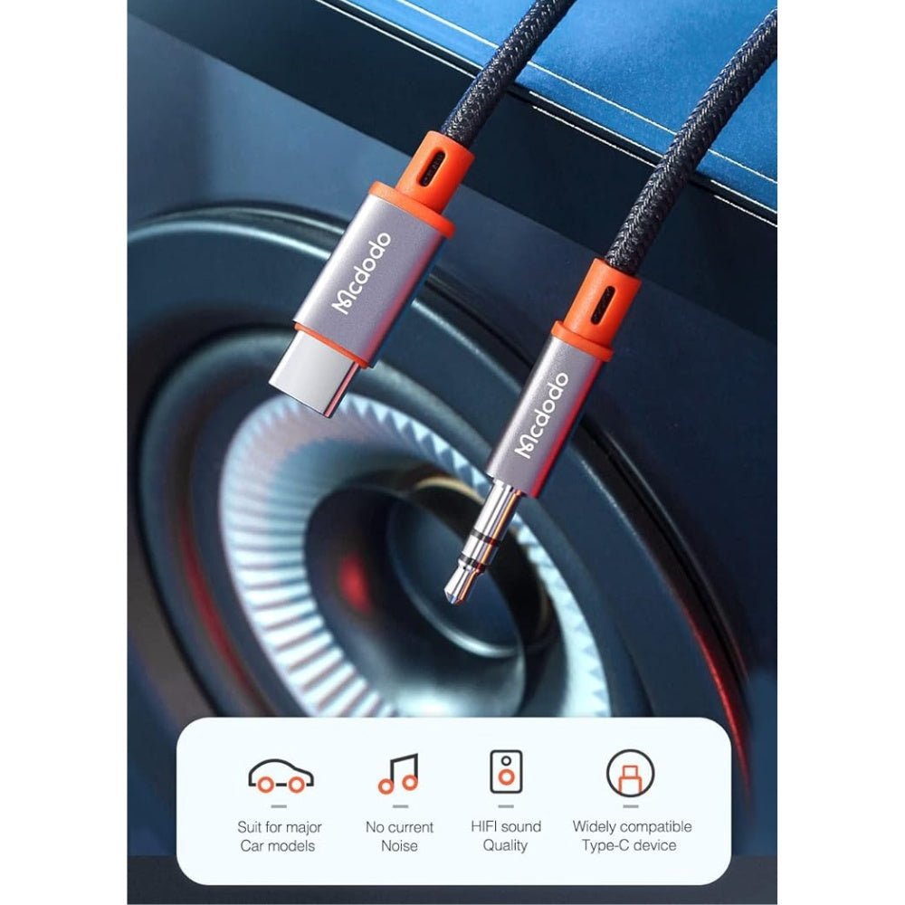 Mcdodo - Mcdodo USB - C to 3.5mm Cable CA - 082 - Cle Market