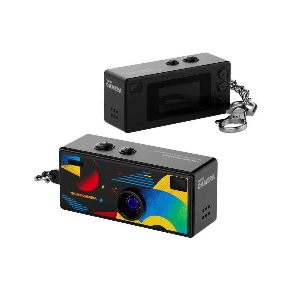 Mini G6 Keychain Camera capturing photo and video, compact portable camera with keychain attachment for on-the-go recording.