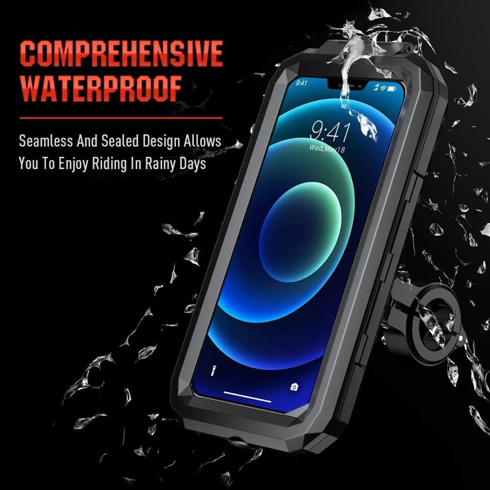 Cle Market - Motorcycle Waterproof Phone Holder with Mirror Mount - Cle Market