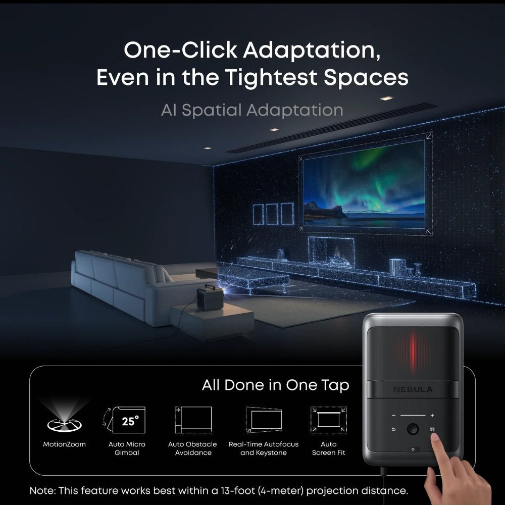 Nebula - Nebula X1 Triple Laser Projector 4K - Cle Market