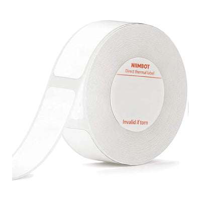 NIIMBOT 12×40mm White Direct Thermal Labels