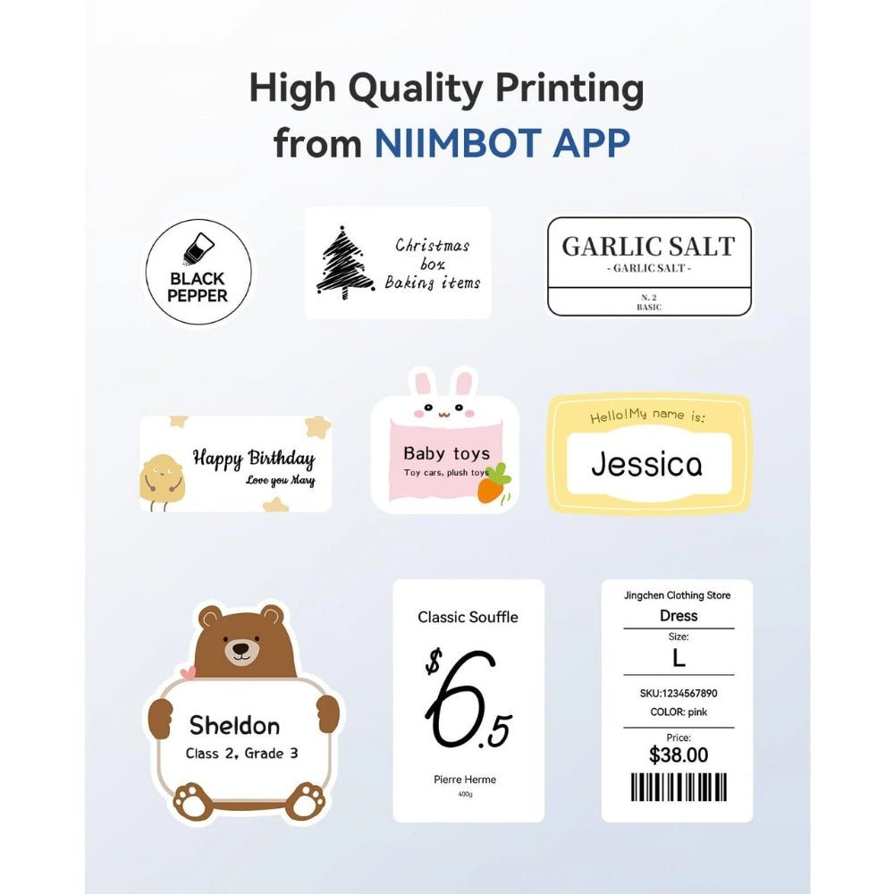 NIIMBOT - NIIMBOT B1 Label Maker Machine Thermal printing with Tape - Cle Market