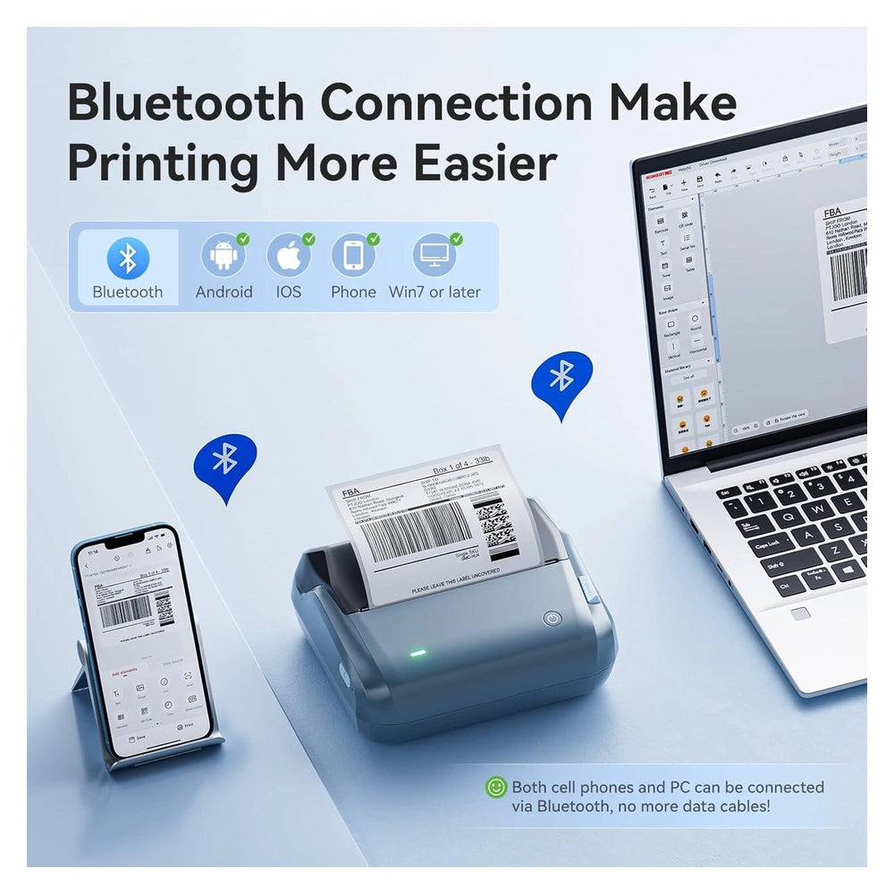 NIIMBOT B4 Bluetooth Thermal Label Printer