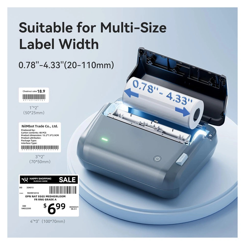 NIIMBOT B4 Bluetooth Thermal Label Printer
