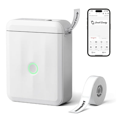 NIIMBOT - NIIMBOT D110 Label Maker Machine Thermal Printer with Tape - Cle Market