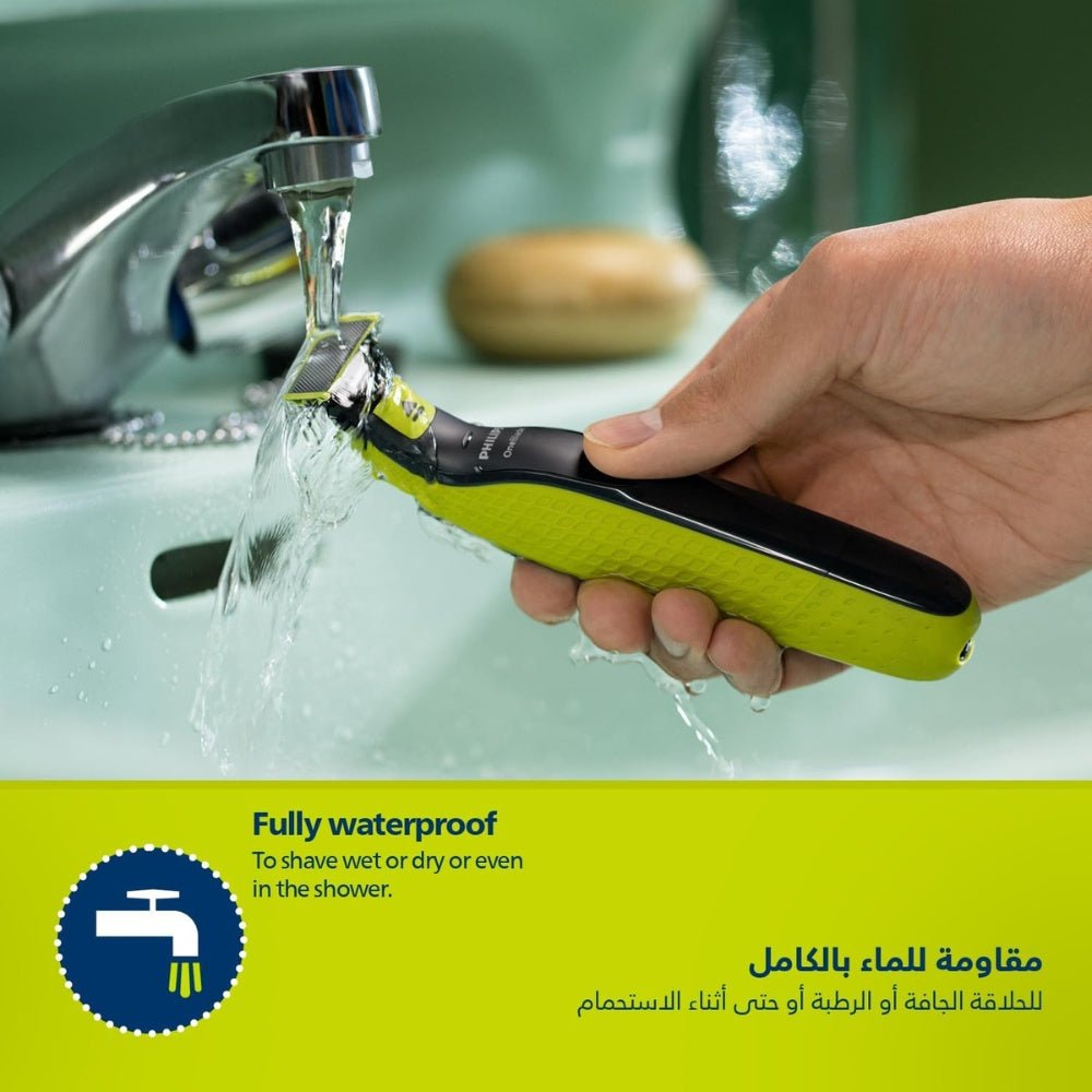 Philips - Philips OneBlade Face and Body Shaver - Cle Market