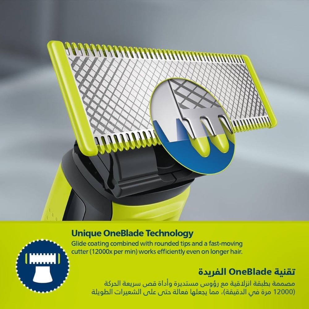 Philips - Philips OneBlade Face and Body Shaver - Cle Market