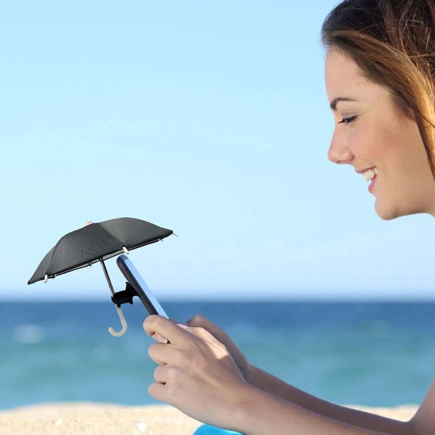 Phone Umbrella for Sun with Suction Cup