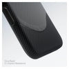 PITAKA iPhone 17 Pro Summa Case – 600D Black/Grey (Twill)