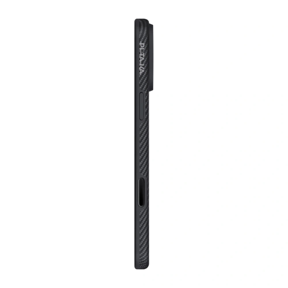 PITAKA iPhone 17 Pro Summa Case – 600D Black/Grey (Twill)