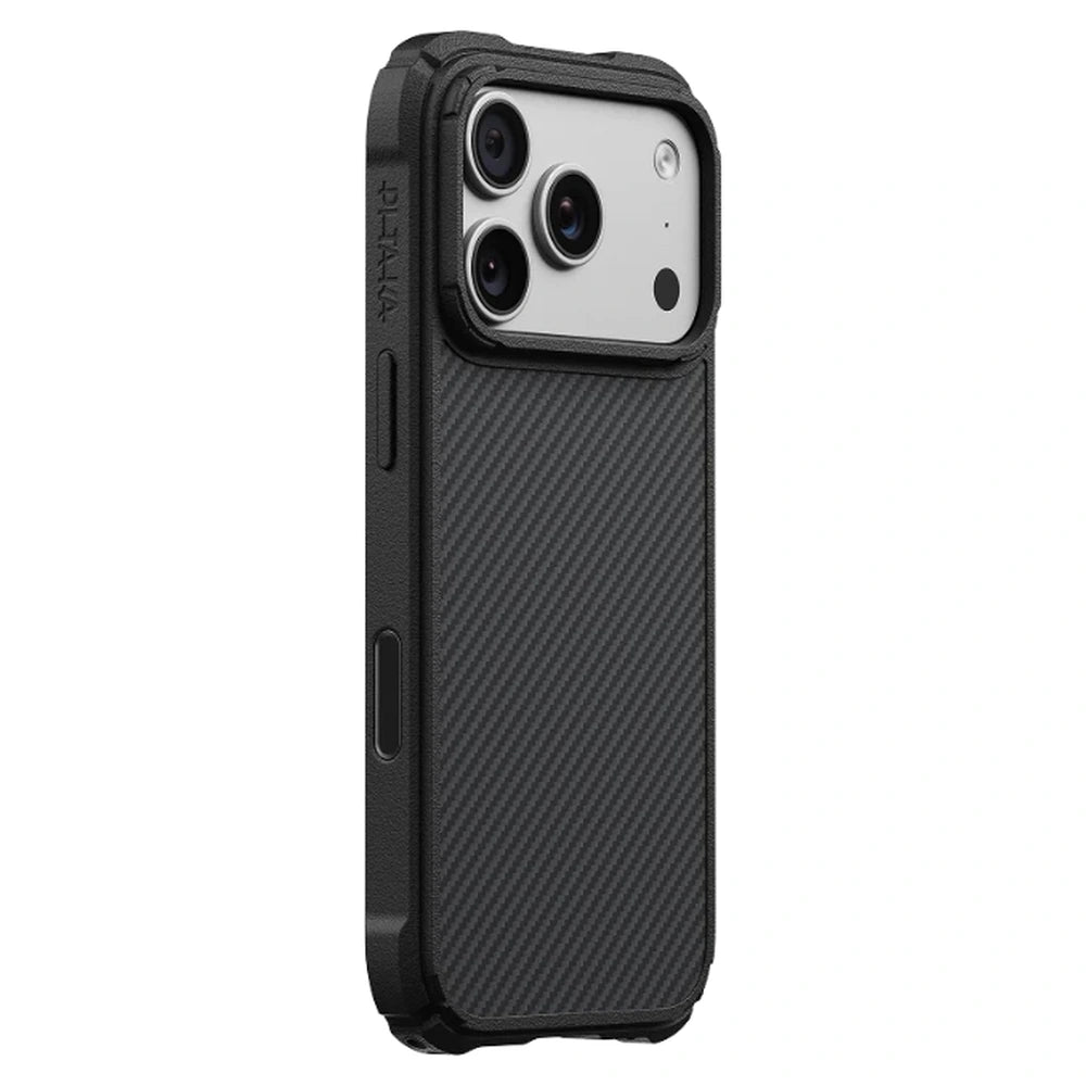 PITAKA iPhone 18 Pro Cairn Case (600D Black/Grey Twill)