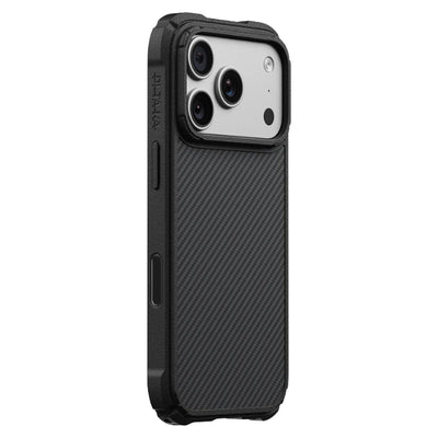 PITAKA iPhone 18 Pro Cairn Case (600D Black/Grey Twill)
