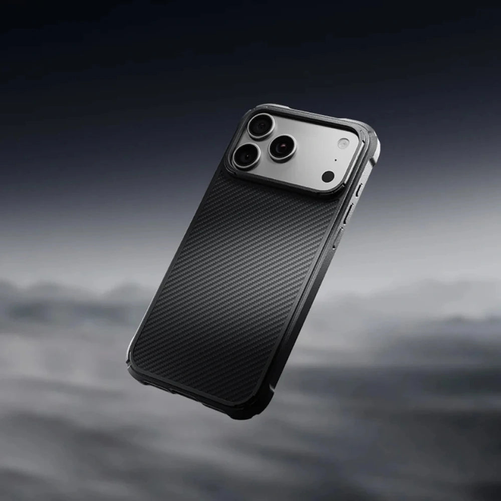 PITAKA iPhone 18 Pro Cairn Case (600D Black/Grey Twill)