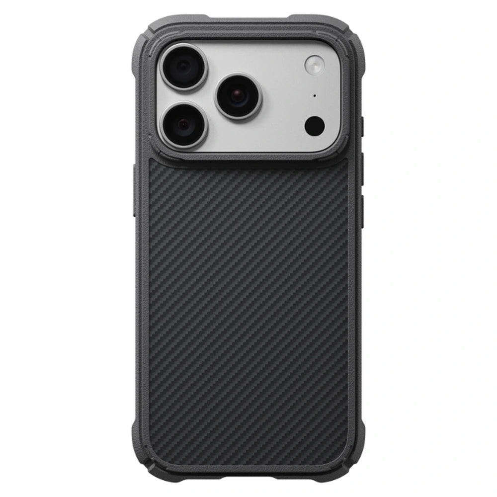 PITAKA iPhone 18 Pro Cairn Case (600D Black/Grey Twill)