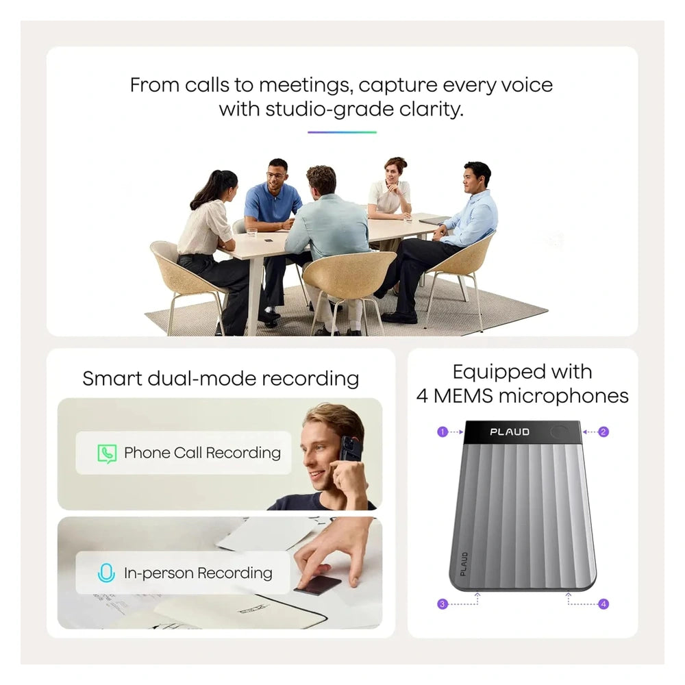 Plaud Note Pro AI Voice Recorder