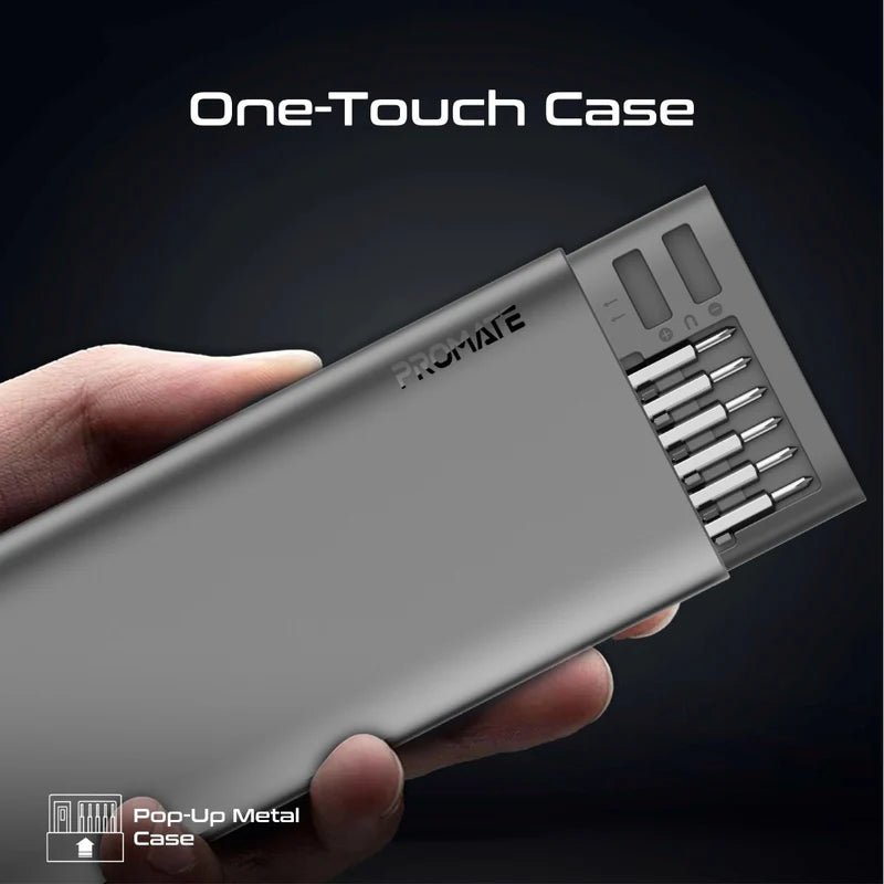 Promate - Promate Premium Steel Precision Screwdriver Kit (51 - Pieces) - Cle Market